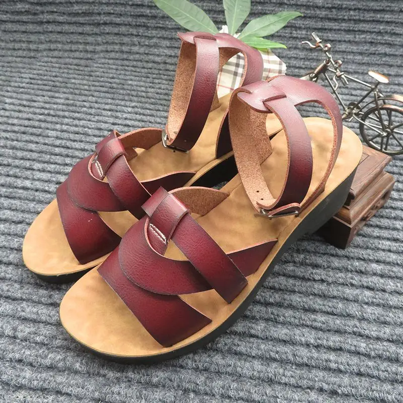 Leath Compen Sandals For Women Custom Autumn Casual Sandals Femininos Model Sandalias Pvc Outdoor Summer Slippers Peep Japenses
Leath Compen Sandals For Women Custom Autumn Casual Sandals Femininos Model Sandalias Pvc Outdoor Summer Slippers Peep Japenses