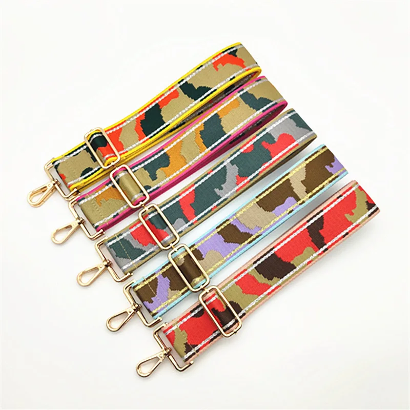 2021 New Fashion Colorful Camouflage Print Bag Belt Women Bag Shoulder Strap with Adjustable Hook, Multi-colors
2021 New Fashion Colorful Camouflage Print Bag Belt Women Bag Shoulder Strap with Adjustable Hook, Multi-colors