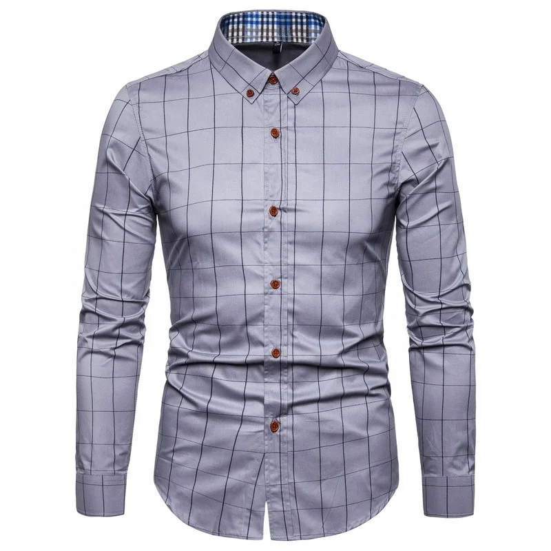 Shirt Plaid spring cotton craft men's wholesale business leisure long sleeve shirt Plaid Button Lapel coat, Custom color
Shirt Plaid spring cotton craft men's wholesale business leisure long sleeve shirt Plaid Button Lapel coat, Custom color
