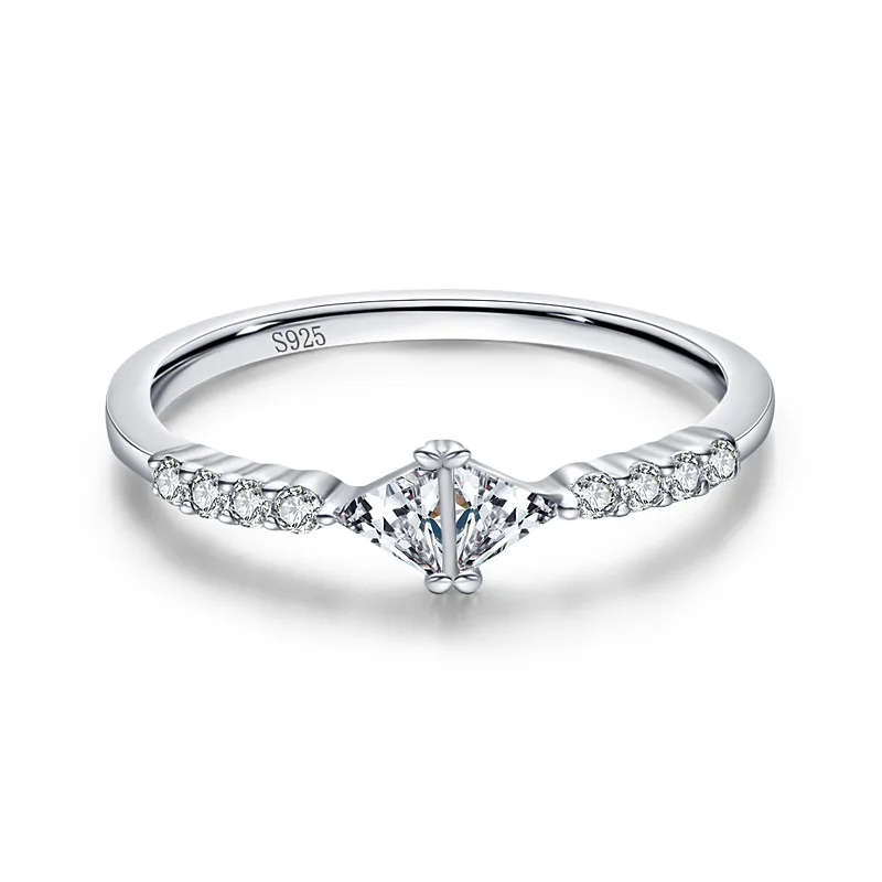 New Arrivals Jewelry Triangle Shape Zirconia 925 Sterling Silver New Design Simple Fashion Rings For Woman
New Arrivals Jewelry Triangle Shape Zirconia 925 Sterling Silver New Design Simple Fashion Rings For Woman