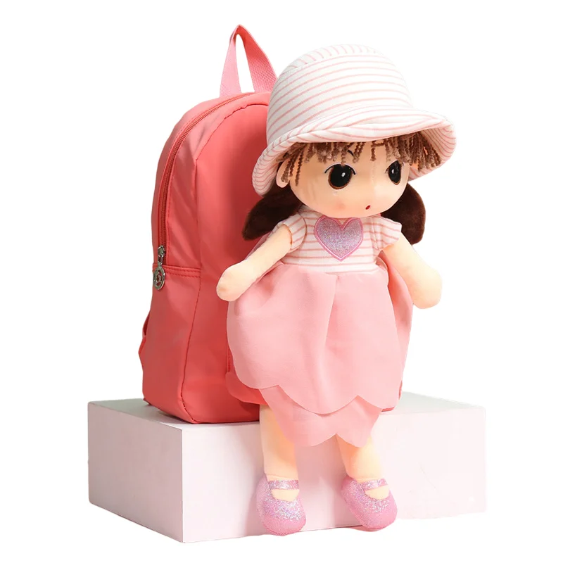 Toy Backpack soft cotton fabric Lovely Kindergarten cute cartoon children little kids custom kids plush toy doll backpack
Toy Backpack soft cotton fabric Lovely Kindergarten cute cartoon children little kids custom kids plush toy doll backpack