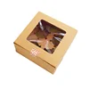 Tianyi Cake Boxes Bakery Box Has Double Window Cake Board is Round Cake Supplies
