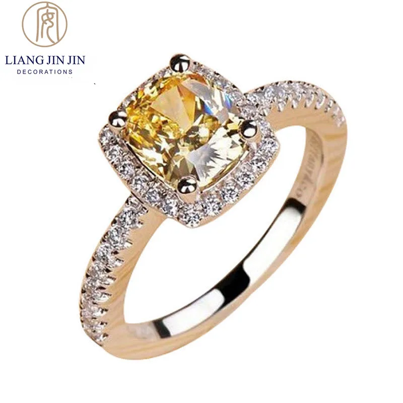 Manufacturers wholesale Two carat pillow shaped diamond ring Sterling silver lady's ring gold engagement ring
Manufacturers wholesale Two carat pillow shaped diamond ring Sterling silver lady's ring gold engagement ring