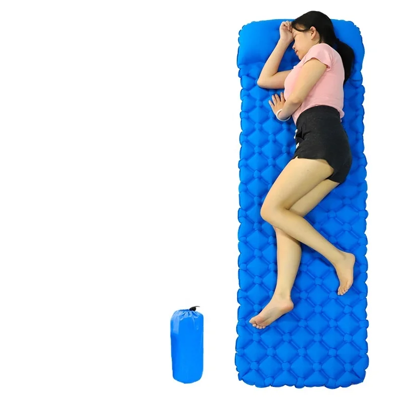 Outdoor tent sleeping mat camping ultra light portable damp proof cushion single diamond TPU inflatable cushion, Customized
Outdoor tent sleeping mat camping ultra light portable damp proof cushion single diamond TPU inflatable cushion, Customized