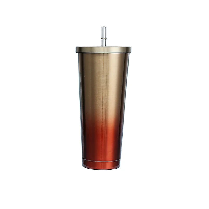 Wholesale Coffee Mug Insulated Double Wall Cola Travel Stainless Steel Water Cup Bottle with Straw, Customized color acceptable
Wholesale Coffee Mug Insulated Double Wall Cola Travel Stainless Steel Water Cup Bottle with Straw, Customized color acceptable