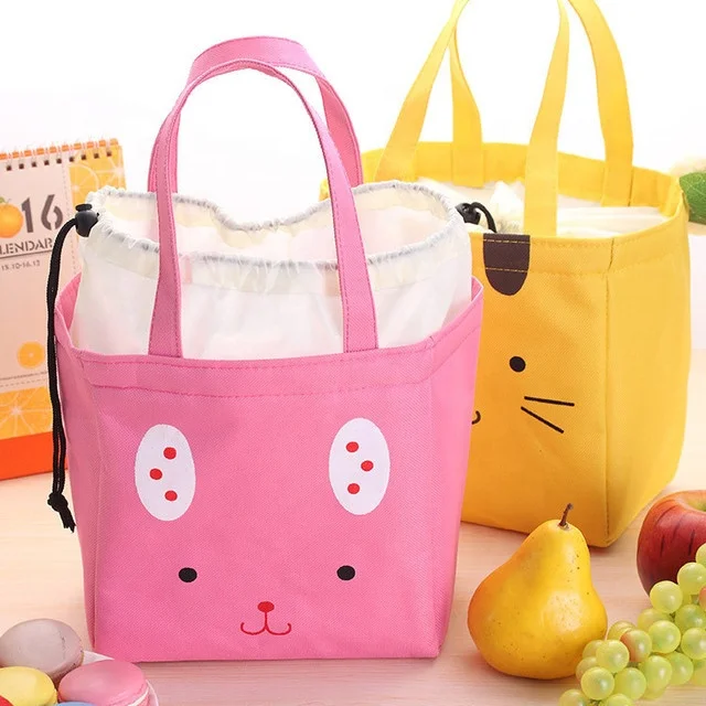 Cartoon Thickened Portable Insulation Bag Waterproof Lunch Bag Lunch Thermostat Bag, Yellow, blue, pink
Cartoon Thickened Portable Insulation Bag Waterproof Lunch Bag Lunch Thermostat Bag, Yellow, blue, pink