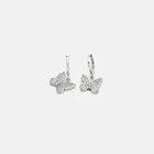Jewelry Cubic Zirconia 2020 Fashion Jewelry Gold Plated Cubic Zirconia Brass Eardrop Butterfly Earrings