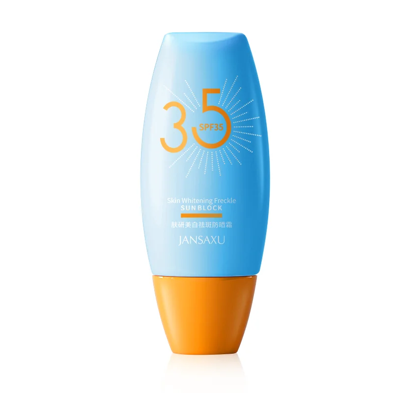 Private Label SPF35 Sunscreen Cream Organic Sunblock Natural Face Skin Care Whitening Sun Screen Sunscreen Cream 
Private Label SPF35 Sunscreen Cream Organic Sunblock Natural Face Skin Care Whitening Sun Screen Sunscreen Cream