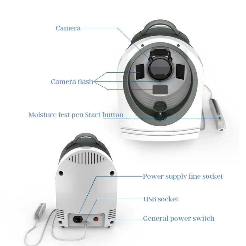 Top selling model portable facial analyzer digital skin analysis machine skin analyzer professional 3d scanner
Top selling model portable facial analyzer digital skin analysis machine skin analyzer professional 3d scanner
