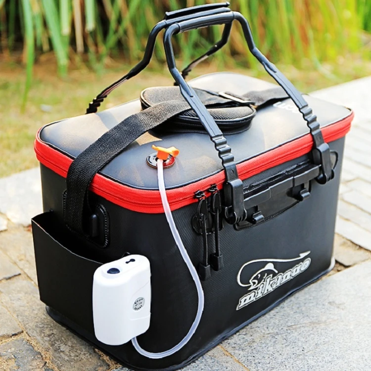 Wholesale price Thickened Multifunctional Folding Live Fish Box Fishing Bucket, Size:45 cm (with Handle and Side Pocket)(Black)
Wholesale price Thickened Multifunctional Folding Live Fish Box Fishing Bucket, Size:45 cm (with Handle and Side Pocket)(Black)