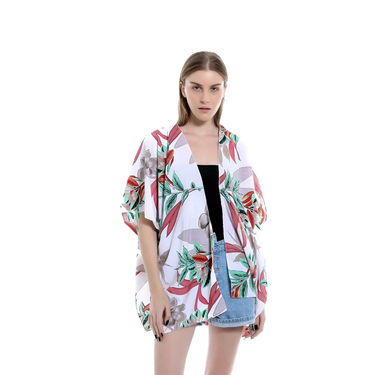MIO Amazon Best Sale Sunscreen Short Beach Clothes Women Kimono Cardigan Fashion Floral Printed Pattern
MIO Amazon Best Sale Sunscreen Short Beach Clothes Women Kimono Cardigan Fashion Floral Printed Pattern