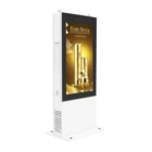 Outdoor weatherproof lcd display touch screen monitor kiosk menu board