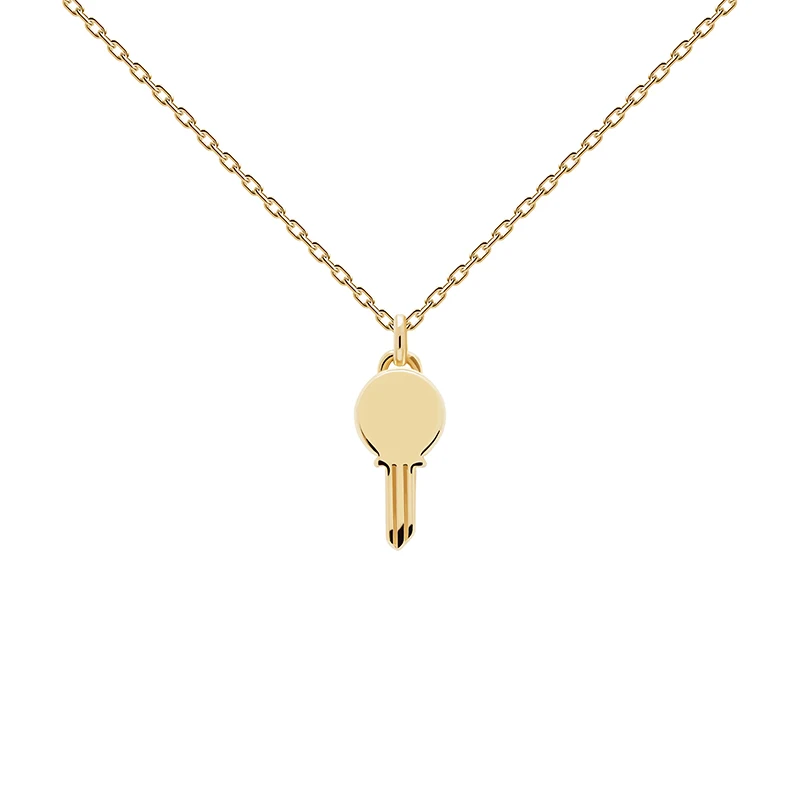 Wholesale S925 Sterling Silver Gold Plated Necklaces Key To My Heart Pendant Necklace for Women Jewelry Gift
Wholesale S925 Sterling Silver Gold Plated Necklaces Key To My Heart Pendant Necklace for Women Jewelry Gift