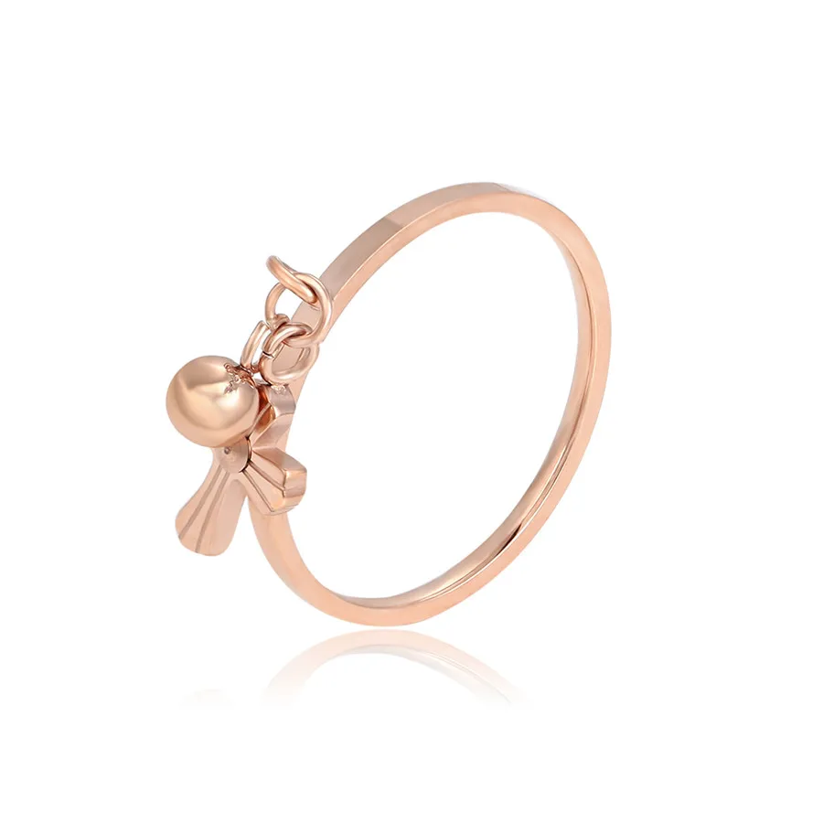 16247 xuping jewelry Classic Cool fashion Cross Bell Pendant Luxury Rose Gold Plated Stainless Steel Unisex Ring
16247 xuping jewelry Classic Cool fashion Cross Bell Pendant Luxury Rose Gold Plated Stainless Steel Unisex Ring