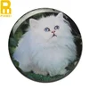 Professional offset printing cat magnetic golf ball markers for golf club