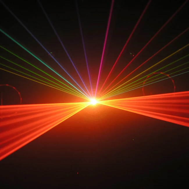 户外舞台表演激光10w rgb全色激光dj迪斯科派对