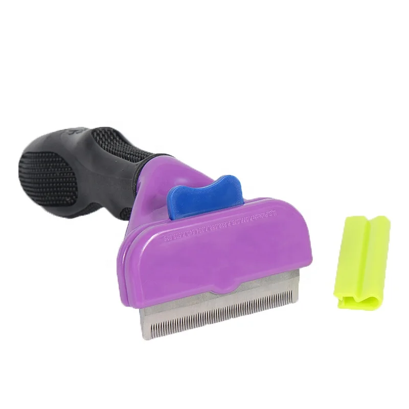 Wholesale Cheaper Pet Grooming Hair Fur Remover Trimmer Combs Deshedding Tools Fur Eliminator For Short Hair Cat, Customized color
Wholesale Cheaper Pet Grooming Hair Fur Remover Trimmer Combs Deshedding Tools Fur Eliminator For Short Hair Cat, Customized color