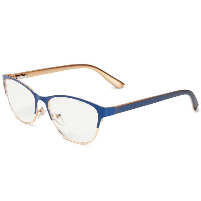 Fashion Classic Metal Reading Glasses for Women Men Presbyopia Eyeglasses Elder Anti-fatigue Optical Eyewear Diopter +1.0~4.0, Picture shown
Fashion Classic Metal Reading Glasses for Women Men Presbyopia Eyeglasses Elder Anti-fatigue Optical Eyewear Diopter +1.0~4.0, Picture shown