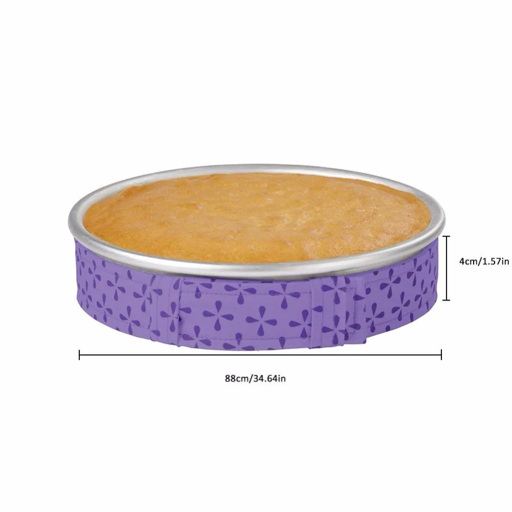 2020 Wholesale bake even cake tools pan strips thick cotton baking can strips, Purple printed
2020 Wholesale bake even cake tools pan strips thick cotton baking can strips, Purple printed