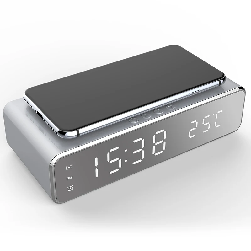 New 3 In 1 Qi Fast Wireless Charger Dock Station Clock Function Desk Fast Charging For IPhone XR XS Max 11 For Samsung S10 S20
New 3 In 1 Qi Fast Wireless Charger Dock Station Clock Function Desk Fast Charging For IPhone XR XS Max 11 For Samsung S10 S20