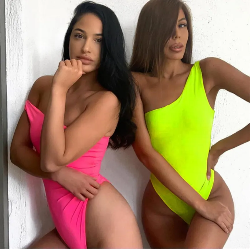 Wholesale Amazon Hot Selling Summer New Women One Shoulder Vest Slim Fit Candy Color Jumpsuit Fashion Ladies Rompers, As pictures
Wholesale Amazon Hot Selling Summer New Women One Shoulder Vest Slim Fit Candy Color Jumpsuit Fashion Ladies Rompers, As pictures
