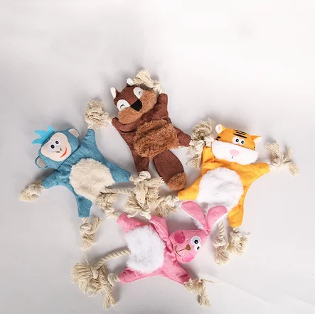 squeak paper training dog toy interactive pet toy dog chew toy