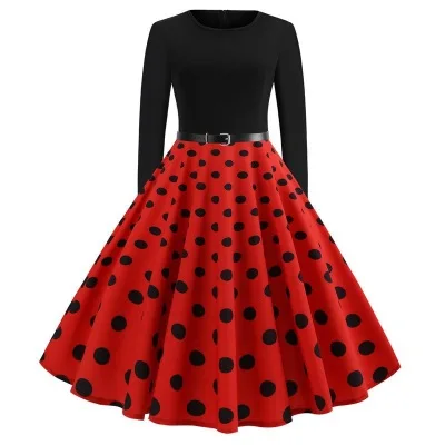 20% OFF Winter Red Dot Elegant Party Dress Women Long Sleeve Big Swing Rockabilly Vintage Dress Plus Size Casual Christmas Dress
20% OFF Winter Red Dot Elegant Party Dress Women Long Sleeve Big Swing Rockabilly Vintage Dress Plus Size Casual Christmas Dress