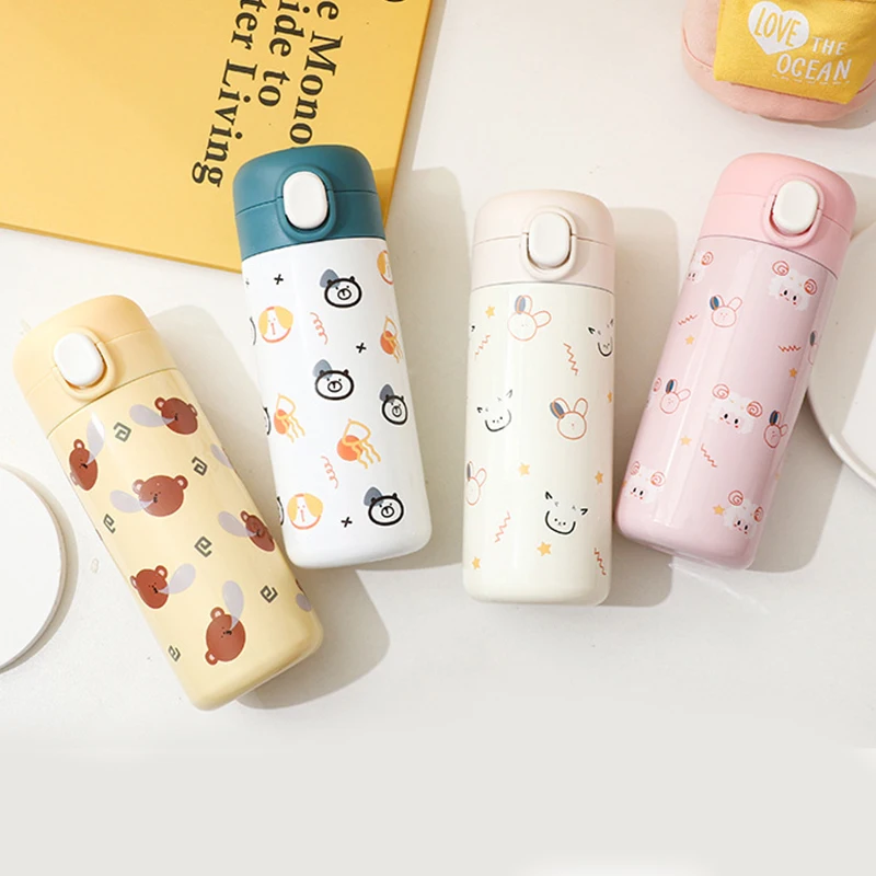 350Ml Cartoon Animal Bouncing Thermos Mug 304 Stainless Steel Water Vacuum Drink Bottle Cup
350Ml Cartoon Animal Bouncing Thermos Mug 304 Stainless Steel Water Vacuum Drink Bottle Cup