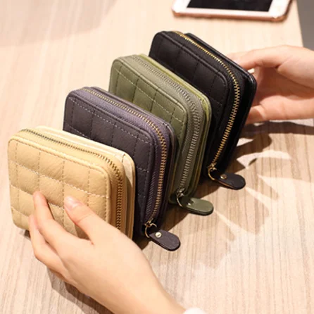 2021 New Arrivals Solid Zipper Short Card Holder Wallets High Quality Women's Simple Purses
2021 New Arrivals Solid Zipper Short Card Holder Wallets High Quality Women's Simple Purses