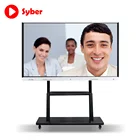 75 inch Device Whiteboard All In One Display conference interactive flat panel with office meeting