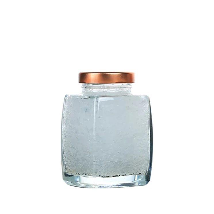 Recycled Food Grade Square Glass Bottle Jar with Totally Gold Cover for Honey and Candy and Other Food Packaging
Recycled Food Grade Square Glass Bottle Jar with Totally Gold Cover for Honey and Candy and Other Food Packaging