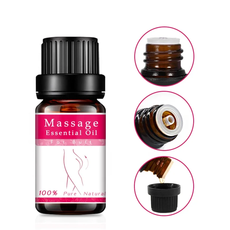 

100% Pure Natural Massage Essential Oil Hip Lift Up Elastic Tightness Breast Bust Grow Up Big Hip and Butt Enlargement Oil