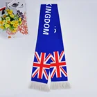 2019 Wholesaler Stocking Ready to Ship Product Custom Design Print World Cup Fan football scarf