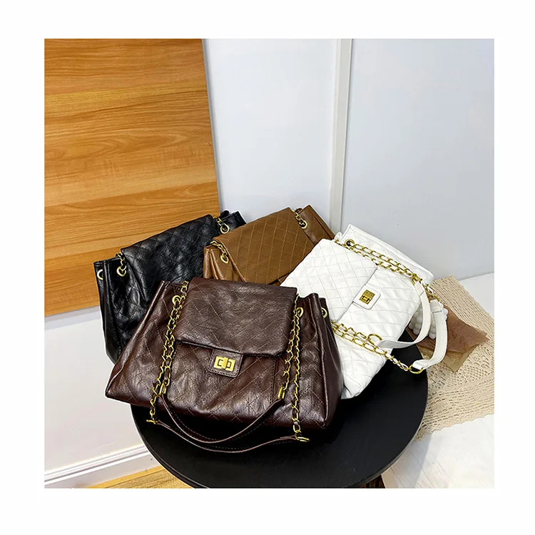 New Diamond Lattice Shoulder Bags Women Fashion Messenger bag Casual brand Western style chain Handbags Large Capacity Totes Bag
New Diamond Lattice Shoulder Bags Women Fashion Messenger bag Casual brand Western style chain Handbags Large Capacity Totes Bag