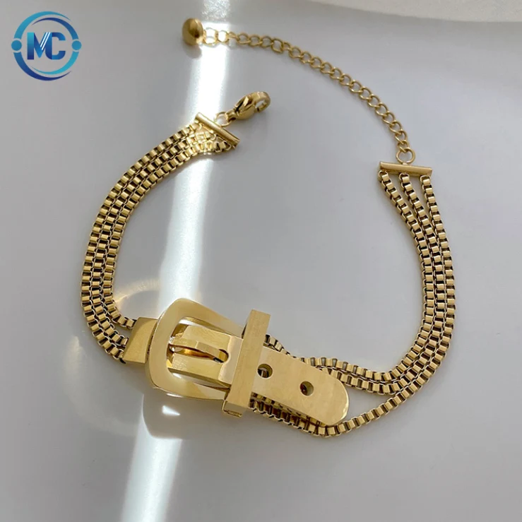 2021 Net Red Hip Hop Bracelet Korean Girlfriends Student All-match Belt Buckle Bracelet
2021 Net Red Hip Hop Bracelet Korean Girlfriends Student All-match Belt Buckle Bracelet