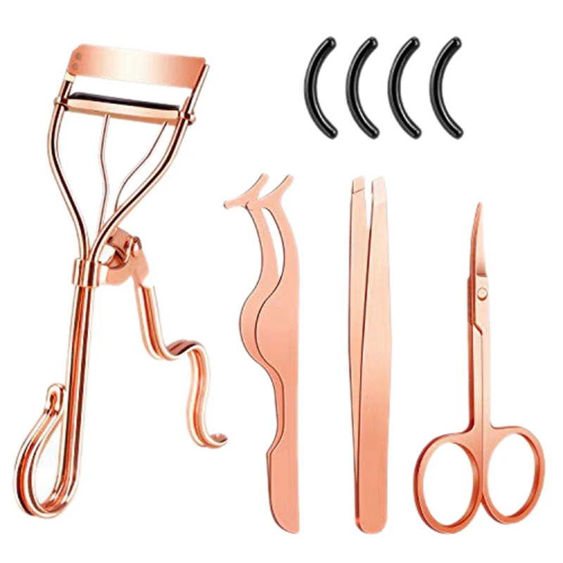 MP043 Custom Logo 4Pcs/lot Stainless Steel Makeup Set Eyelash Curler Eyebrow Tweezers Scissors Eyelash Clip
MP043 Custom Logo 4Pcs/lot Stainless Steel Makeup Set Eyelash Curler Eyebrow Tweezers Scissors Eyelash Clip