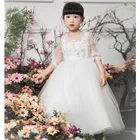 Haute Couture Latest Lovely Lace Flower Girl Dress For Wedding