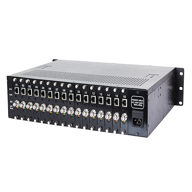 Haiwei H6160 16 Channels SDI to IP Encoder IPTV Video Encoder for Live Streaming Broadcast Facebook Youtube
Haiwei H6160 16 Channels SDI to IP Encoder IPTV Video Encoder for Live Streaming Broadcast Facebook Youtube