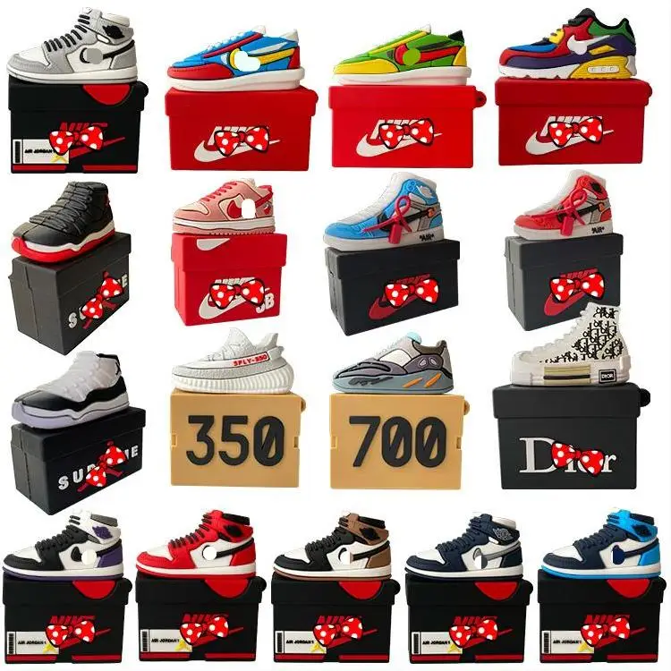 For airpods pro case 3D Soft Silicone luxury brand Sneakers Shoes designers shock-proof Earphone Case for Airpods Pro 1 2 3
For airpods pro case 3D Soft Silicone luxury brand Sneakers Shoes designers shock-proof Earphone Case for Airpods Pro 1 2 3