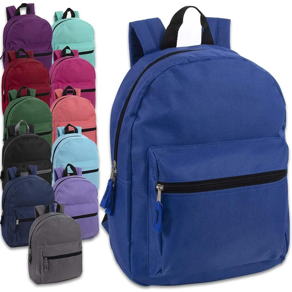 2021 Promotion Hot Sale 15 Inch Solid Backpacks For Kids With Padded Straps, As customized
2021 Promotion Hot Sale 15 Inch Solid Backpacks For Kids With Padded Straps, As customized