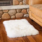 patchwork sheepskin rug long hair lambskin rug white rectangle sheepskin carpet