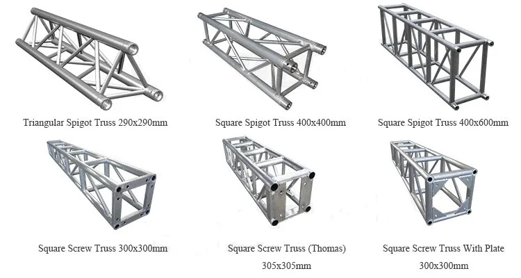 factory price aluminum truss portable stage for concert