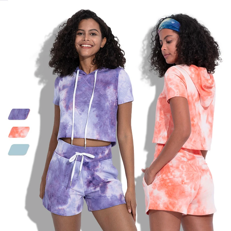 2021 Women Loose Comfort Cotton Quick Dry Tie Dye Exercise Running Shorts and Tops Set
2021 Women Loose Comfort Cotton Quick Dry Tie Dye Exercise Running Shorts and Tops Set