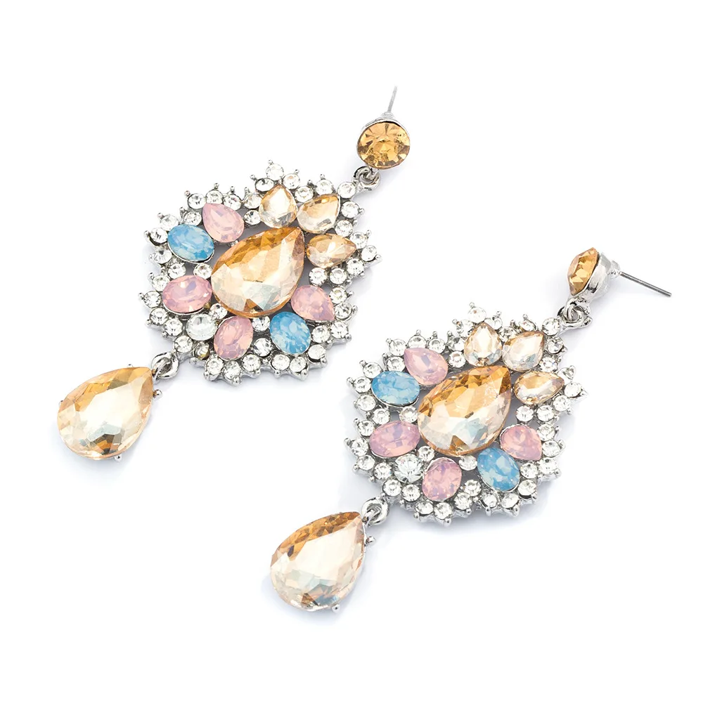 JUHU New Bohemia ethnic water drop shape diamond and alloy ear buckle simple earrings classic metal alloy jewelry for women, Golden sliver
JUHU New Bohemia ethnic water drop shape diamond and alloy ear buckle simple earrings classic metal alloy jewelry for women, Golden sliver