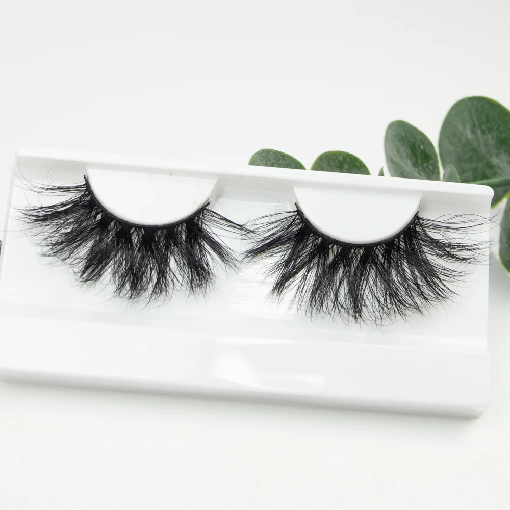 

DL002 Bameier Private Label faux Mink Lashes Real 3d mink eyelashes 17mm 18mm 25mm eyelashes, Natural black