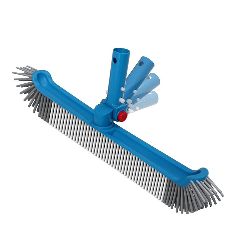 BONNY Pool Cleaning Nylon Wall Brush With Adjustable Handle Swimming