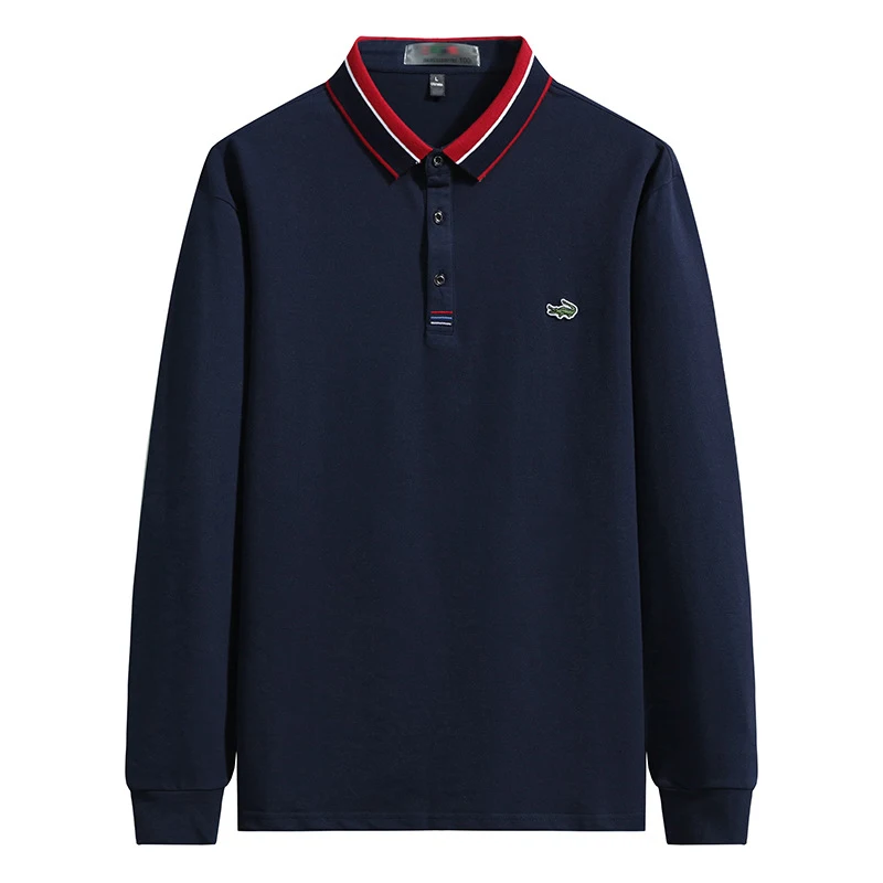 Wholesale high quality cotton men t-shirts long sleeve male Crocodile-polo-shirt men workout shirt long sleeve, Customized color
Wholesale high quality cotton men t-shirts long sleeve male Crocodile-polo-shirt men workout shirt long sleeve, Customized color