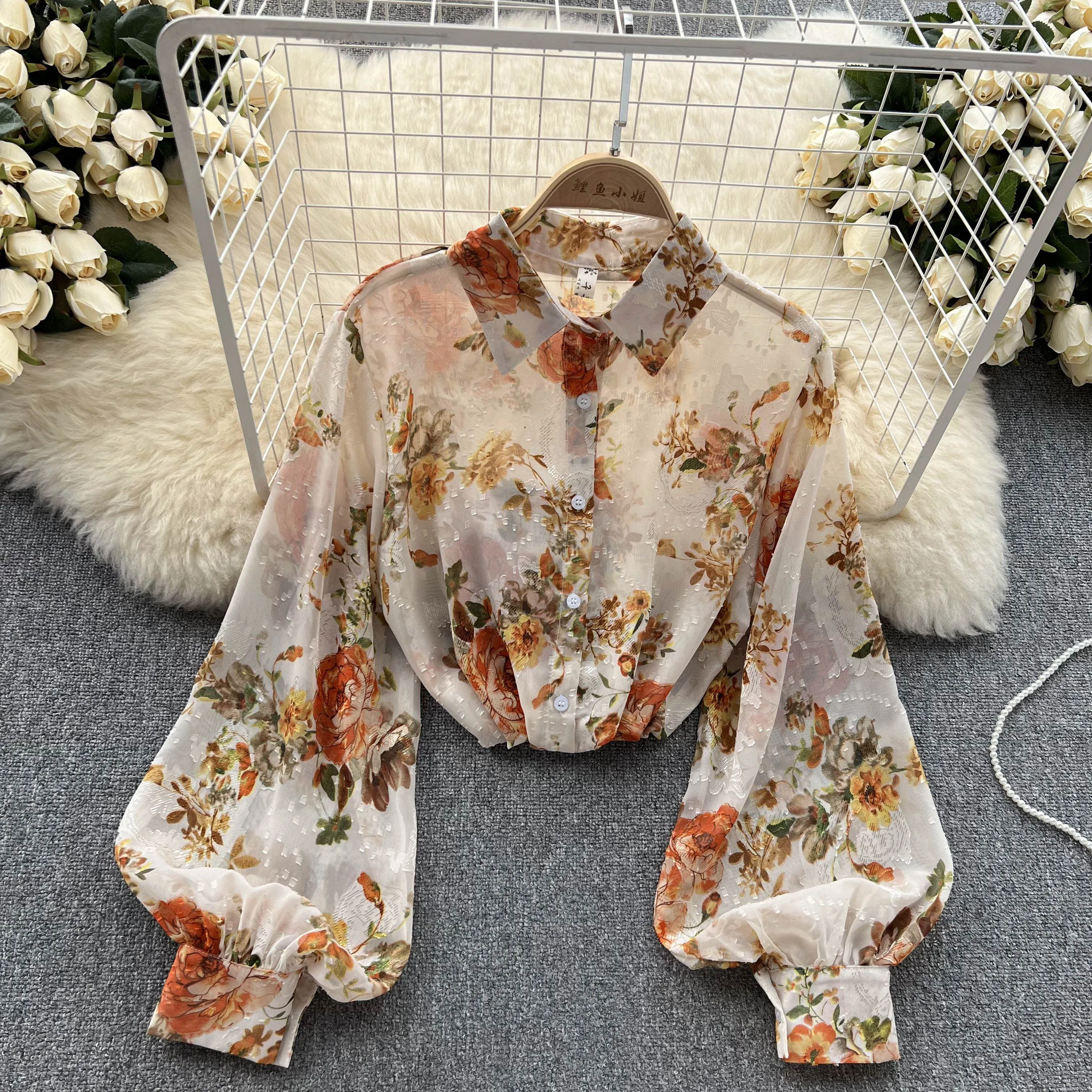 Female Tops Women New Loose Lantern Sleeves Ladies Tops Ladies' Blouses & Shirts For Women
Female Tops Women New Loose Lantern Sleeves Ladies Tops Ladies' Blouses & Shirts For Women