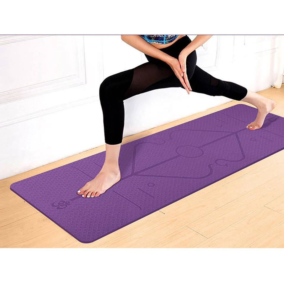 Fast Shipping 1830*610*6mm TPE Yoga Mat Position Line Non Slip CarpetFor Beginner Bolster Fitness Gymnastics Tappetine
Fast Shipping 1830*610*6mm TPE Yoga Mat Position Line Non Slip CarpetFor Beginner Bolster Fitness Gymnastics Tappetine