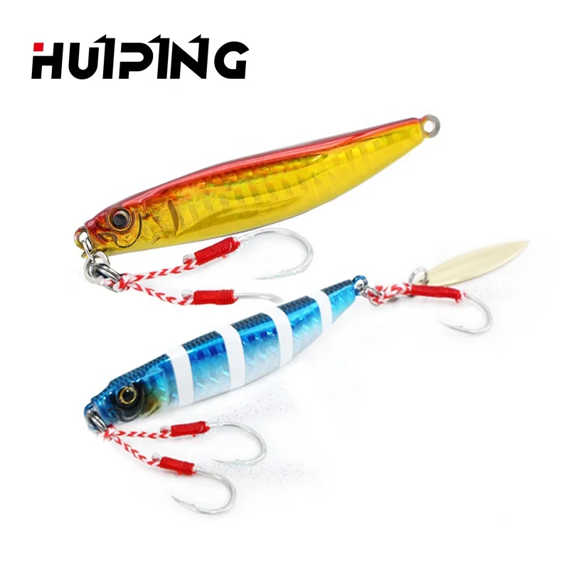 HUIPING 75mm 40g Metal Jig for Fishing Sinking Casting switch jig bait Saltwater Spinning Casting Bass Bait Fishing Tackle, 6colors
HUIPING 75mm 40g Metal Jig for Fishing Sinking Casting switch jig bait Saltwater Spinning Casting Bass Bait Fishing Tackle, 6colors